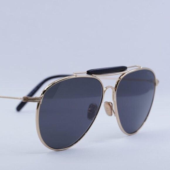 🕶️ New Tom Ford Raphael-02 FT0995 28A Sunglasses - Gold Frame, Smoke Lenses - Picture 6 of 10
